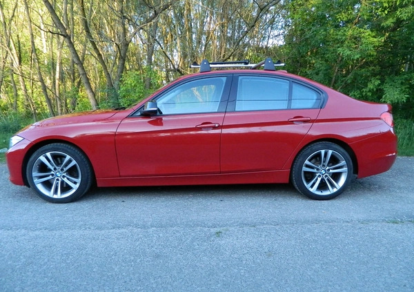 BMW Seria 3 cena 60000 przebieg: 174545, rok produkcji 2012 z Katowice małe 92